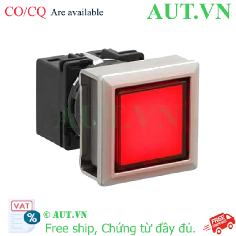 Ảnh của Đèn báo phẳng phi 18 IDEC LB7MP-1T01R 
