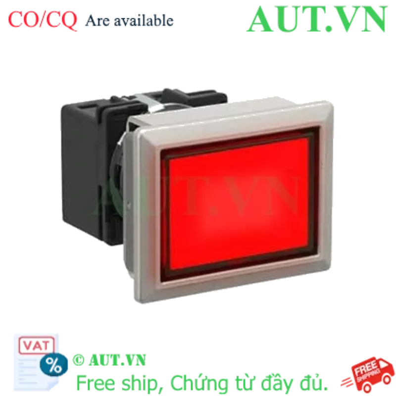 Ảnh của Đèn báo phẳng phi 18 IDEC LB8MP-1T01R 
