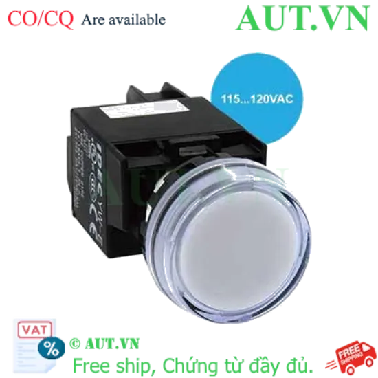 Ảnh của Đèn báo phi 22 IDEC YW1P-1BEH22PW 