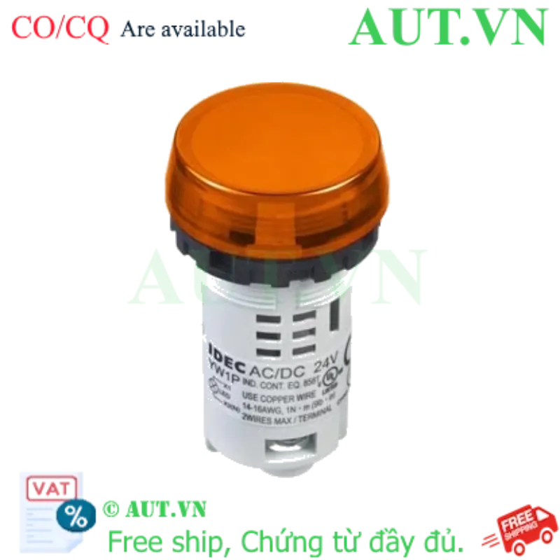 Ảnh của Đèn báo phi 22 IDEC YW1P-1BUQ2A 