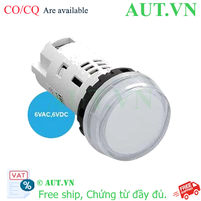 Ảnh của Đèn báo phi 22 IDEC YW1P-1BUQ2W 