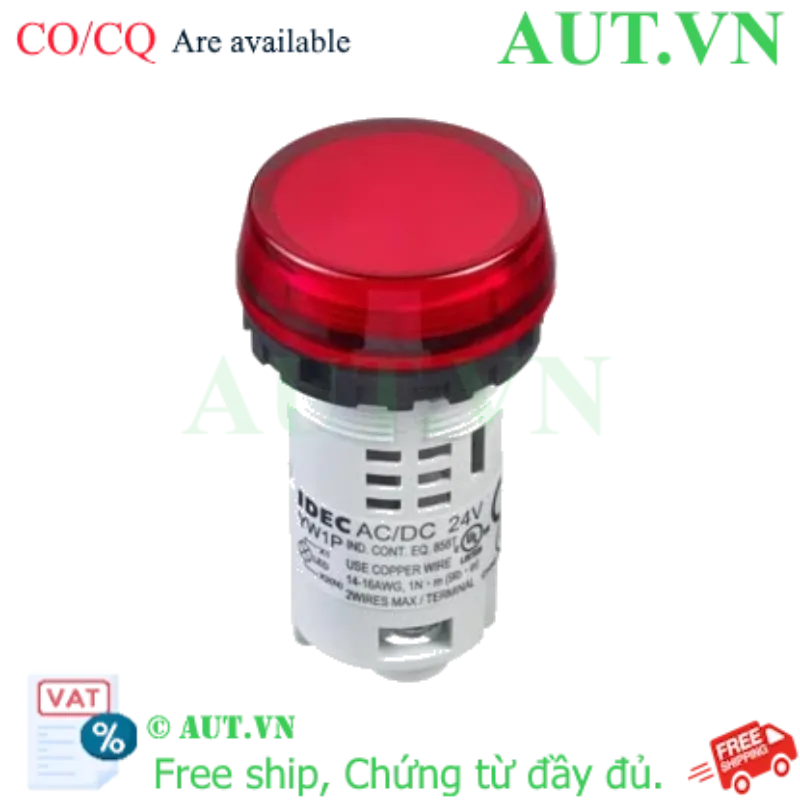 Ảnh của Đèn báo phi 22 IDEC YW1P-1BUQ3R 