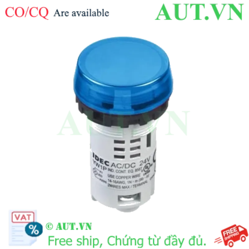 Ảnh của Đèn báo phi 22 IDEC YW1P-1BUQ3S 