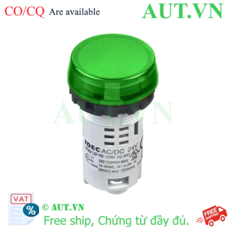 Ảnh của Đèn báo phi 22 IDEC YW1P-1BUQHG 