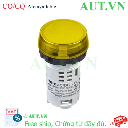 Ảnh của Đèn báo phi 22 IDEC YW1P-1BUQM3Y 