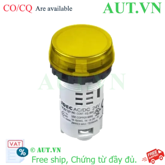Ảnh của Đèn báo phi 22 IDEC YW1P-1BUQM3Y 