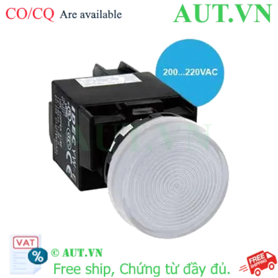 Ảnh của Đèn báo phi 22 IDEC YW1P-1EM2PW 