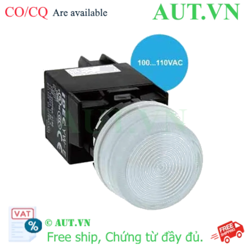 Ảnh của Đèn báo phi 22 IDEC YW1P-2TEH2PW 