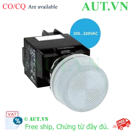 Ảnh của Đèn báo phi 22 IDEC YW1P-2TEM2PW 