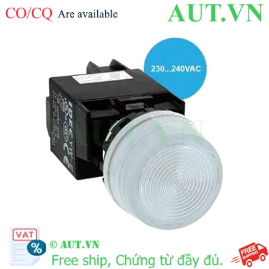 Ảnh của Đèn báo phi 22 IDEC YW1P-2TEM42PW 