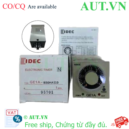 Ảnh của Đồng hồ timer GE1A-B30HA110 Idec giá tốt nhất thị trường
