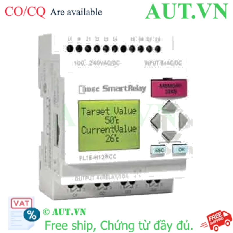 Ảnh của FL1E-H12RCC IDEC, 100...240VDC, 100...240VAC, giao nhanh