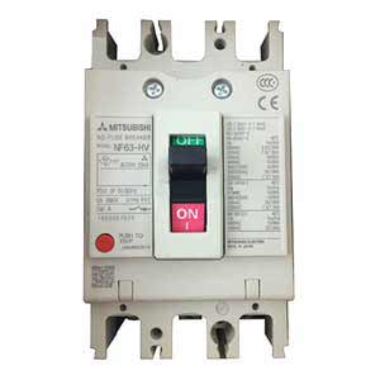 Ảnh của MCCB Mitsubishi NF63-HV 3P 60A 10kA