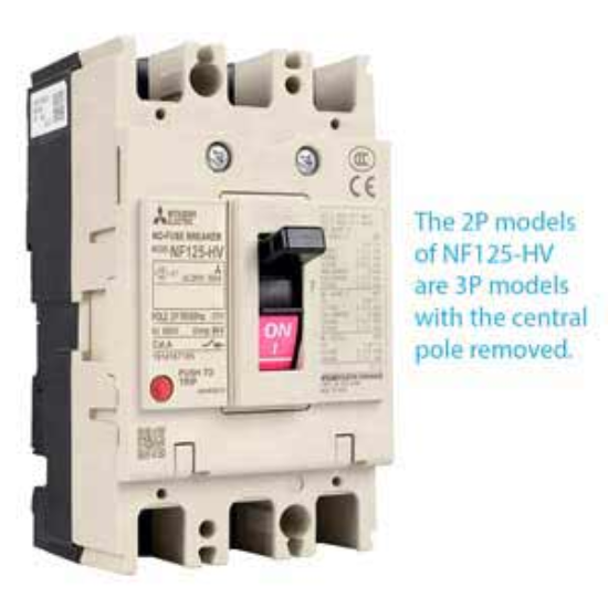 Ảnh của MCCB Mitsubishi NF125-HV 2P 63A 100KA