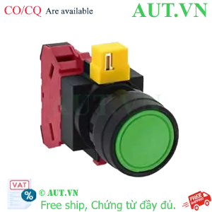 Ảnh của HW1B-M101G nút nhấn nhả IDEC, D22, 1NC, xanh, hàng mới