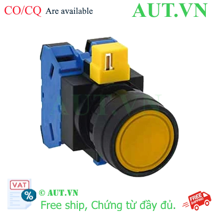 Ảnh của HW1B-M120Y nút nhấn nhả IDEC, D22, 2NO, giao nhanh