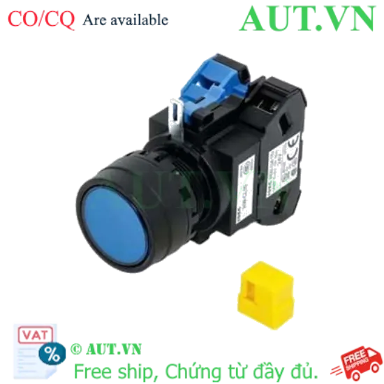 Ảnh của HW1L-M110Q4S công tắc LED nhấn nhả IDEC, 24VAC/DC, D22