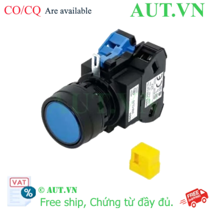 Ảnh của HW1L-M110Q4S công tắc LED nhấn nhả IDEC, 24VAC/DC, D22