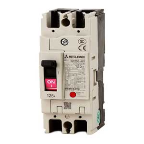 Ảnh của MCCB Mitsubishi NF250-HV 2P 125A 100KA