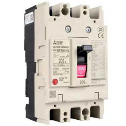 Ảnh của MCCB Mitsubishi NF250-HV 3P 200A 75KA