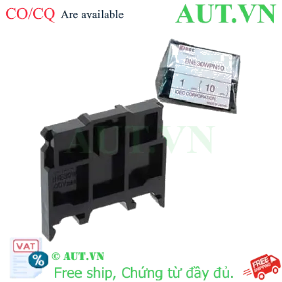 Ảnh của Nắp chặn cầu đấu IDEC BNE30WPN10 - Phụ kiện chính hãng AUT VN