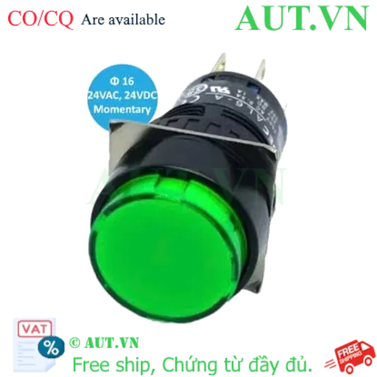 Ảnh của Nút ấn AL6M-A24GC IDEC - Chính hãng chất lượng cao