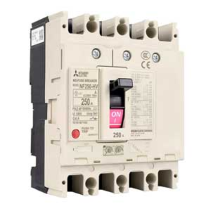Ảnh của MCCB Mitsubishi NF250-HEV 4P 125-250A 75kA