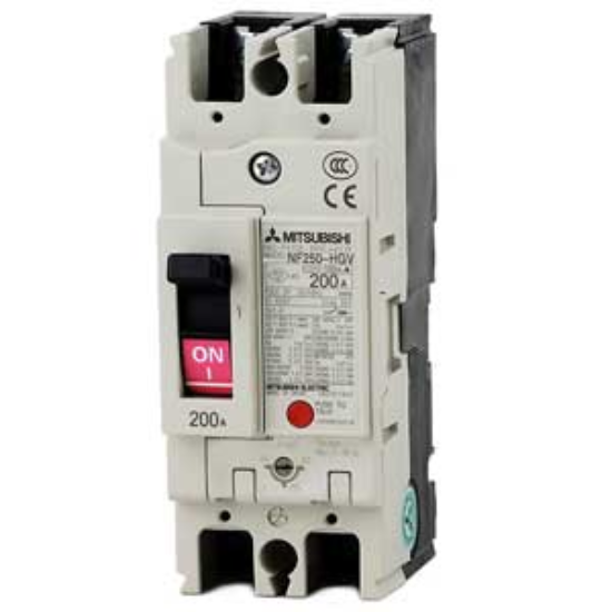 Ảnh của MCCB Mitsubishi NF250-HGV 2P 140-200A 100KA