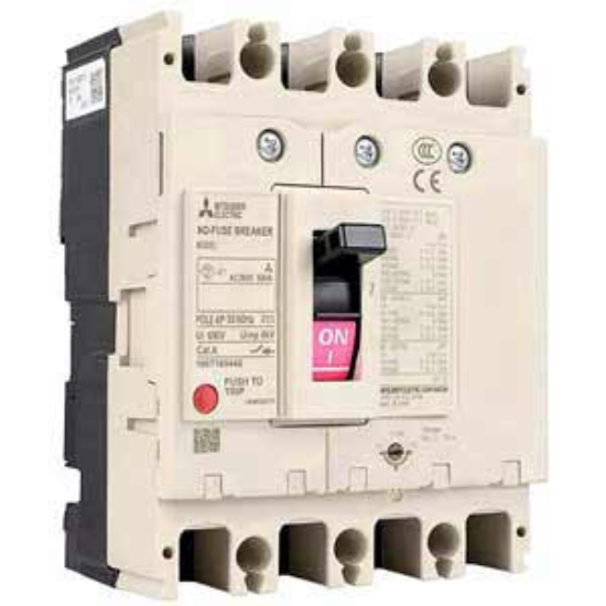 Ảnh của MCCB Mitsubishi NF125-LGV 4P 32-40A 50KA