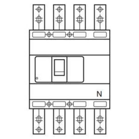Ảnh của MCCB Mitsubishi NF800-HEW 4P 800A 70kA