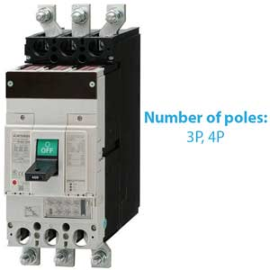 Ảnh của MCCB Mitsubishi NF400-UEW 4P 400A 200kA