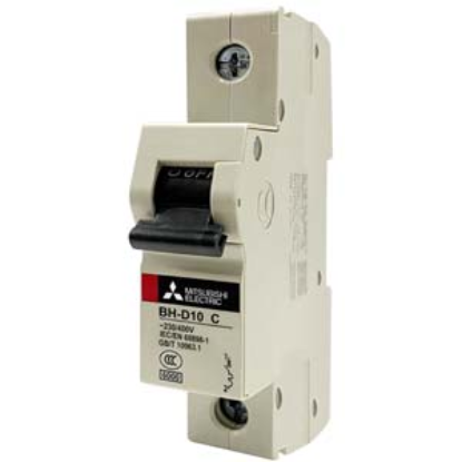 Ảnh của MCB Mitsubishi BH-D10 1P 0.5A 10kA C N