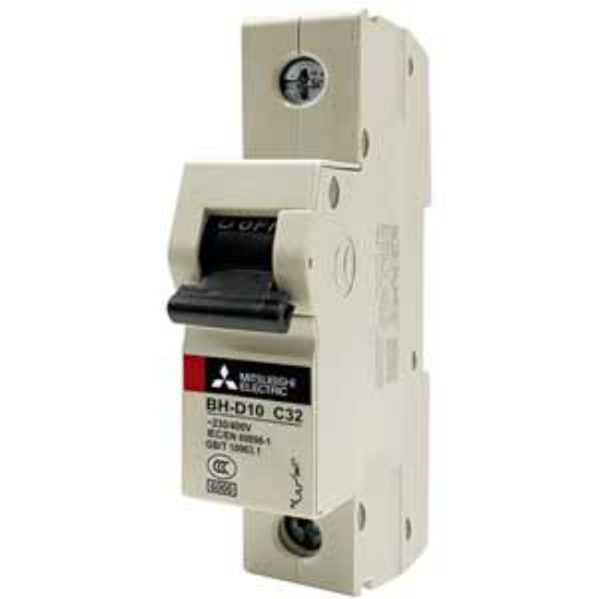 Ảnh của MCB Mitsubishi BH-D10 1P 32A 10kA C N