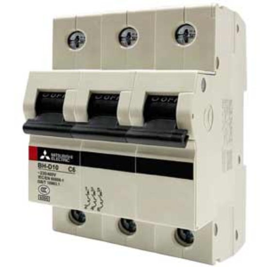 Ảnh của MCB Mitsubishi BH-D10 3P 13A 10kA C N