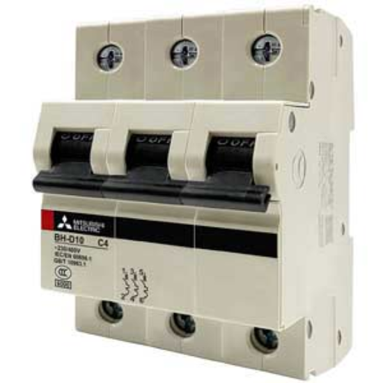 Ảnh của MCB Mitsubishi BH-D10 3P 4A 10kA C N