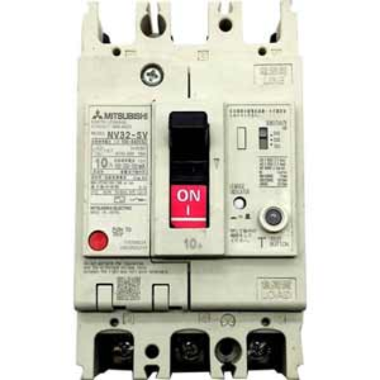 Ảnh của CB chống giật Mitsubishi NV32-SV 3P 10A 5kA 1.2.500mA