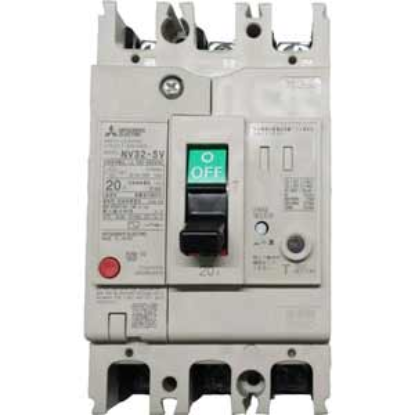 Ảnh của CB chống giật Mitsubishi NV32-SV 3P 20A 5kA 30mA