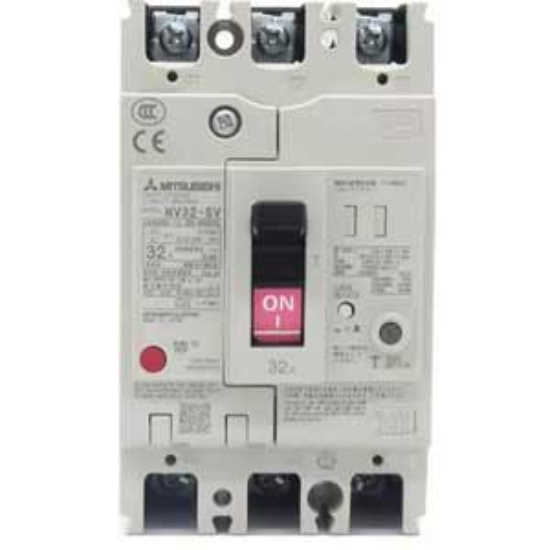 Ảnh của CB chống giật Mitsubishi NV32-SV 3P 32A 5kA 30mA