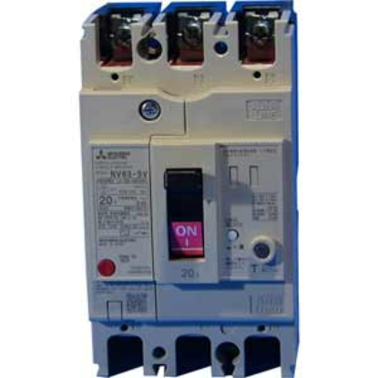 Ảnh của CB chống giật Mitsubishi NV63-SV 3P 20A 7.5kA 30mA