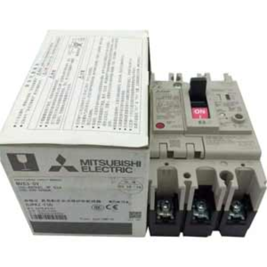 Ảnh của CB chống giật Mitsubishi NV63-SV 3P 63A 7.5kA 1.2.500mA