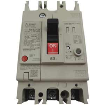 Ảnh của CB chống giật Mitsubishi NV63-SV 3P 63A 7.5kA 30mA