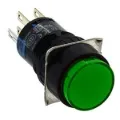 Ảnh của Nút nhấn IDEC AL6M-A14G D16, Có đèn, Nhấn giữ, Xanh lá
