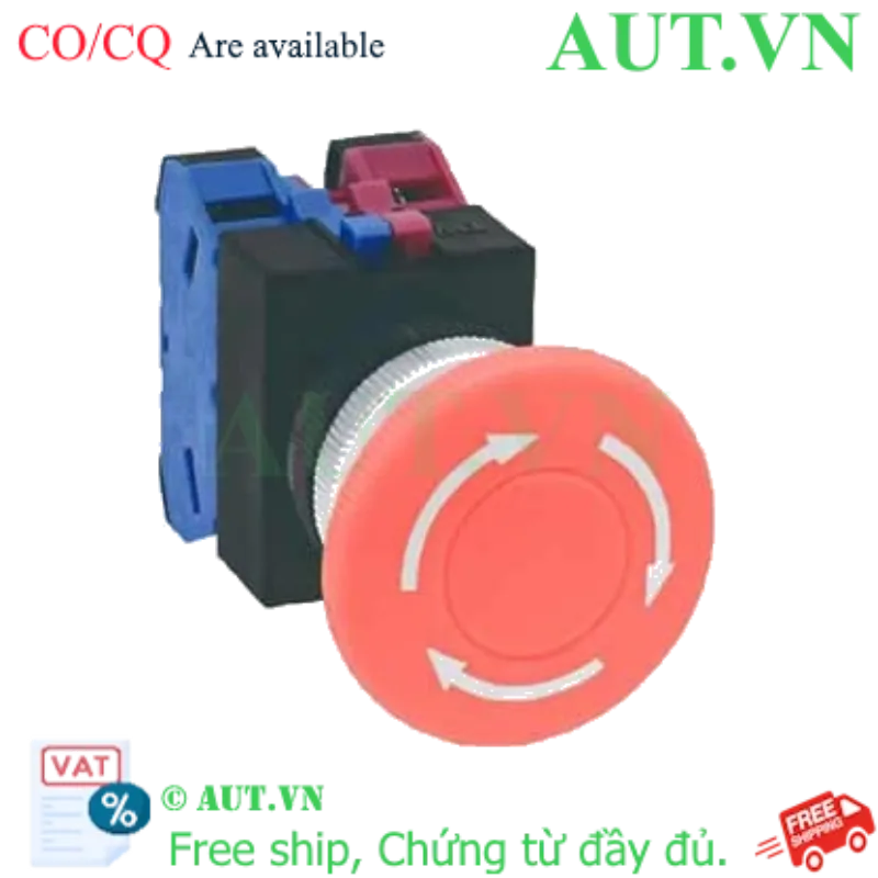 Ảnh của Nút nhấn giữ IDEC AVW411R-MAU D22 1NO+1NC