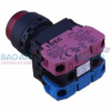 Ảnh của Nút nhấn có đèn YW1L-A2E11QM3R IDEC D22, 1NO+1NC, nhấn giữ