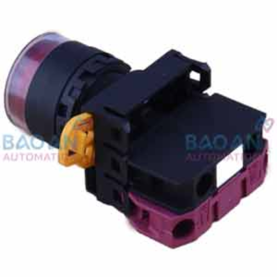 Ảnh của Nút nhấn nhả có đèn IDEC YW1L-MF2E01QM3R 220VAC D22 1NC (Đỏ)