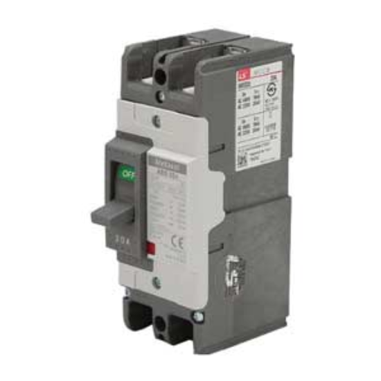 Ảnh của MCCB LS ABS52C 50A - 2P, 50A, 35kA, 500VDC, 690VAC