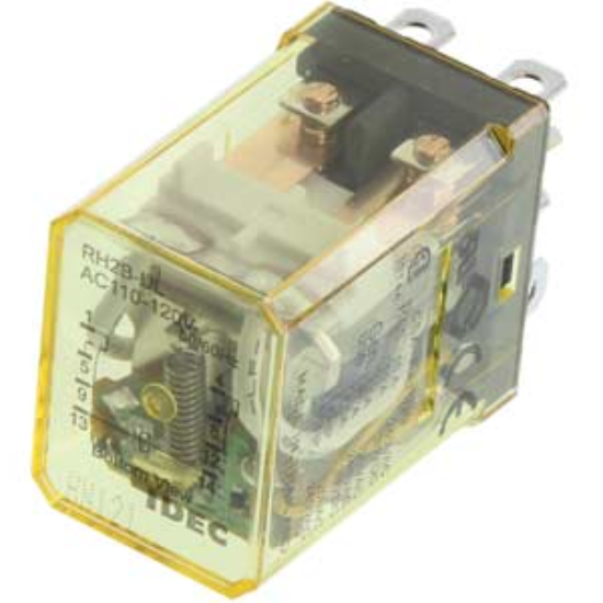 Ảnh của Rơ le 10A 8 chân dẹt Idec RH2B-ULAC110-120 [online 24/7]