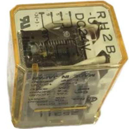 Ảnh của Rơ le công suất IDEC RH2B-UDC24 8 chân dẹt 10A