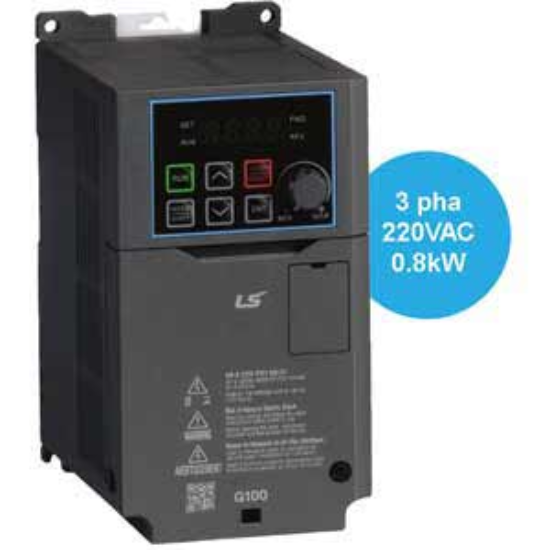 Ảnh của LSLV0008G100-2EONN Biến tần LS 0.75/1.5 kW 3P-220V
