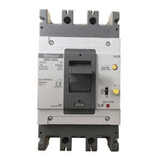 Ảnh của Aptomat chống giật 3 pha LS EBN403c 250A 100/200/500mA .